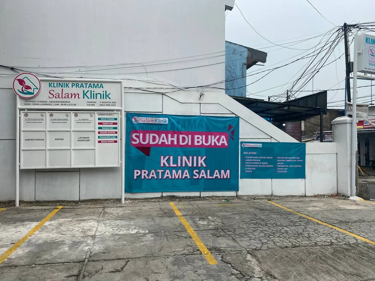 Area Parkir Luas